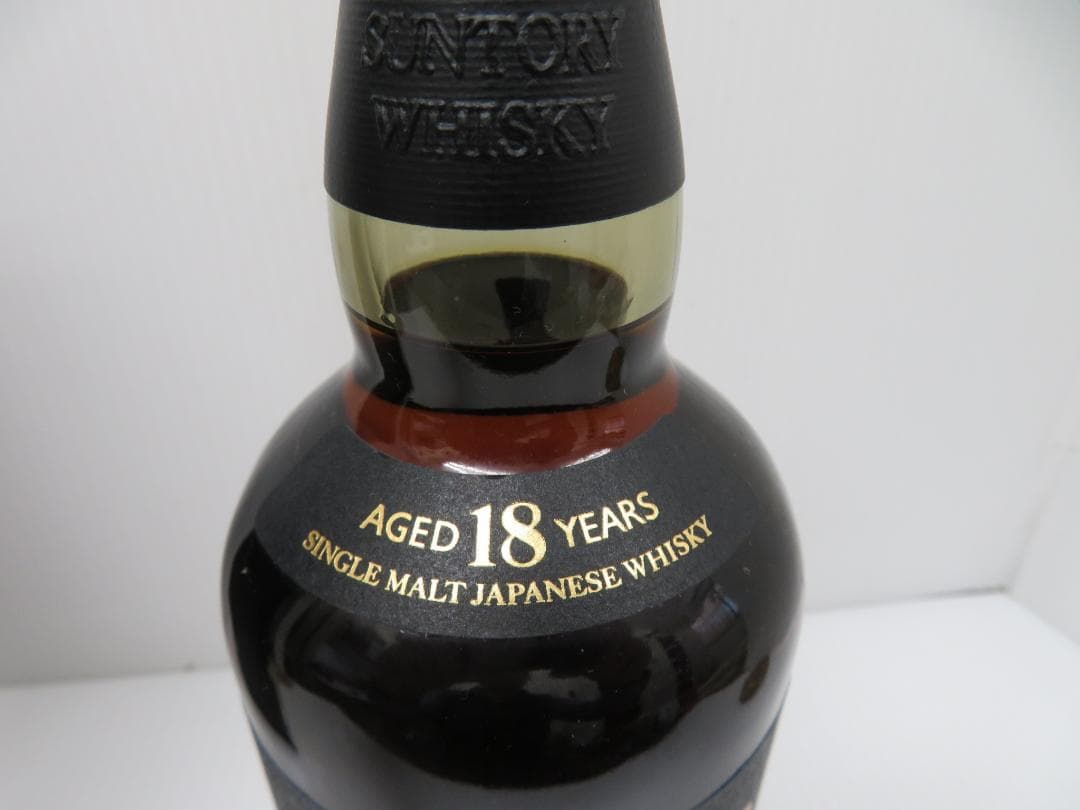 サントリー　山崎　18年　シングルモルトウイスキー　未開栓　　　　　　　　037