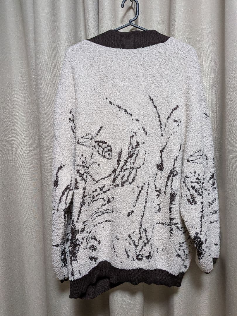 ayane アヤン ニットジャガードモフモフカーディガン