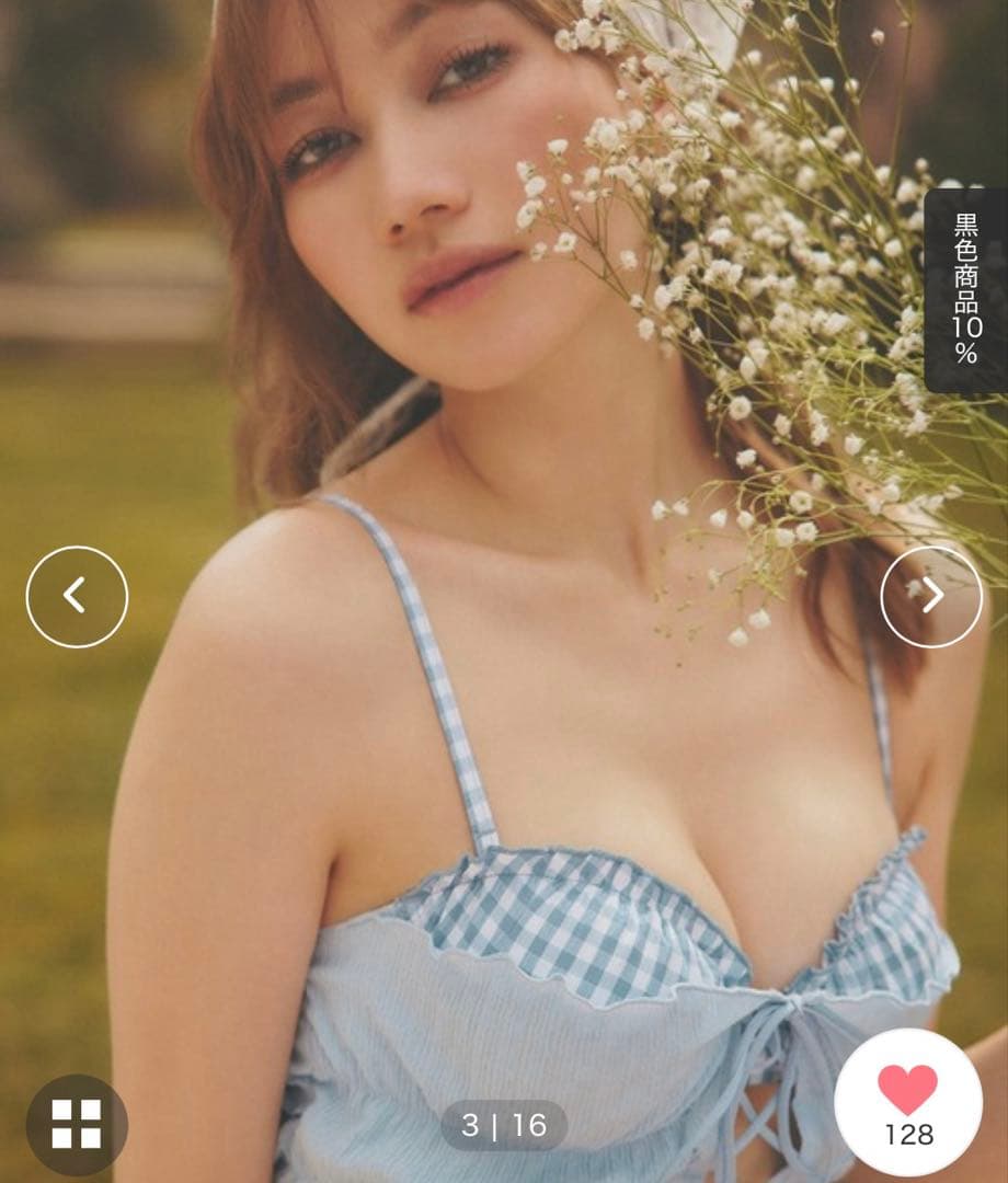 新品未使用タグ付き RAVIJOUR コルセット ビキニセット 水着