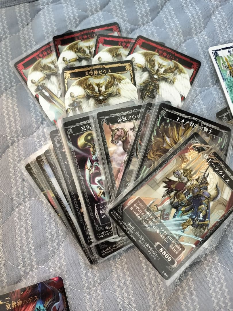 バンダイ　神宝大戦　テオスマキア　フルコンプに近い　トレーディングカード