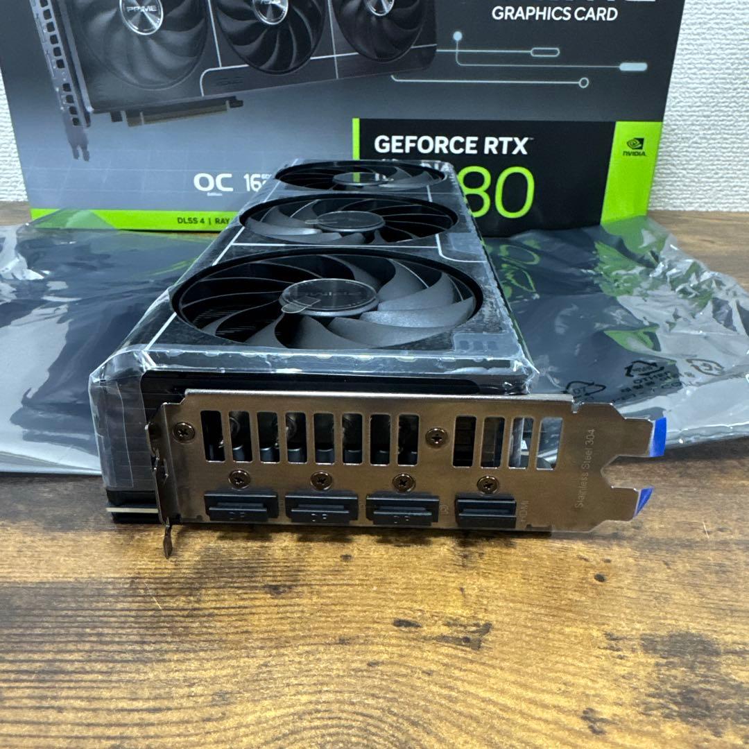 【ほぼ新品テストのみ】RTX 5080 ASUS Prime OC 16GB