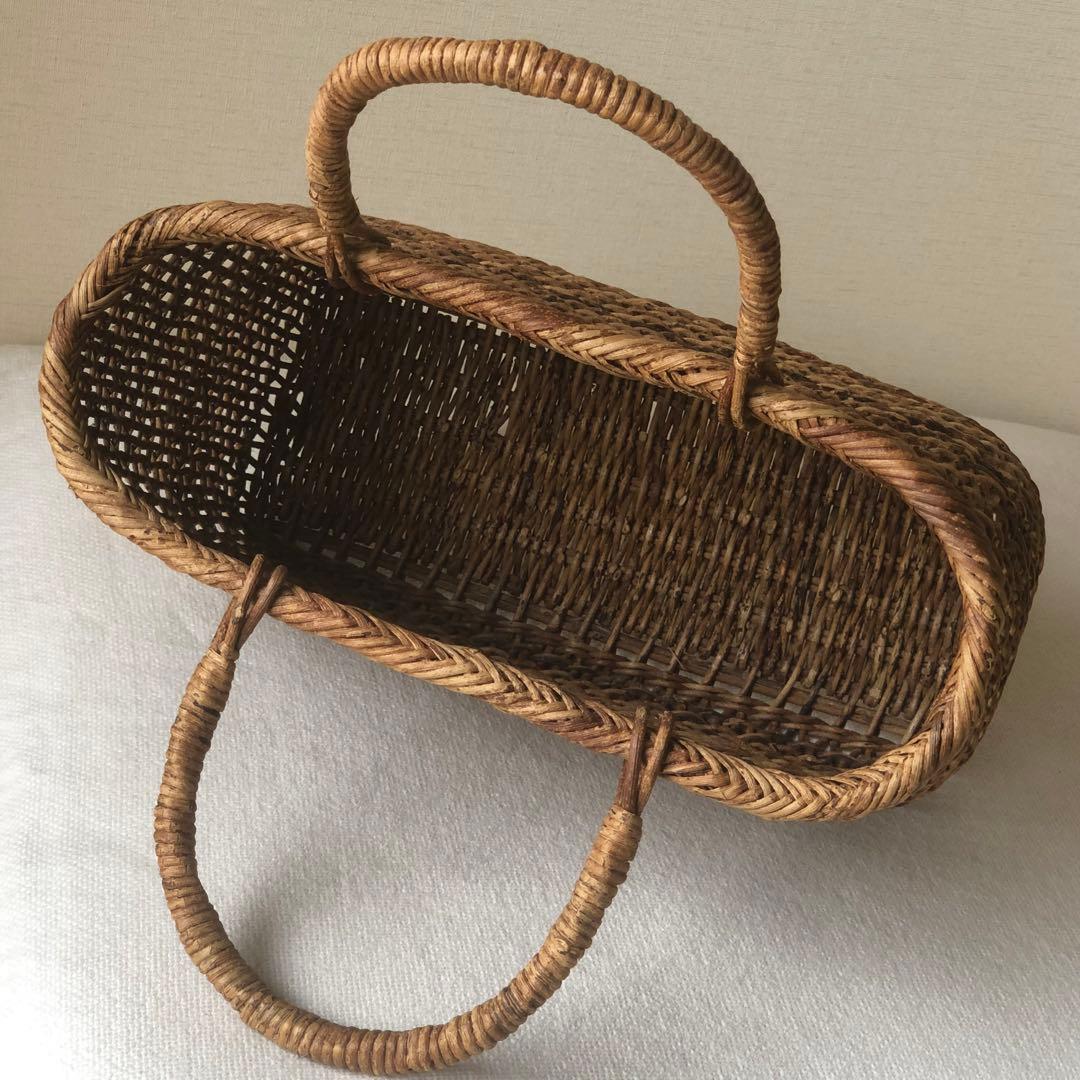 あけび かご カゴバッグ 着物 浴衣 かごバッグ 伝統工芸品 手提げ籠 夏着物