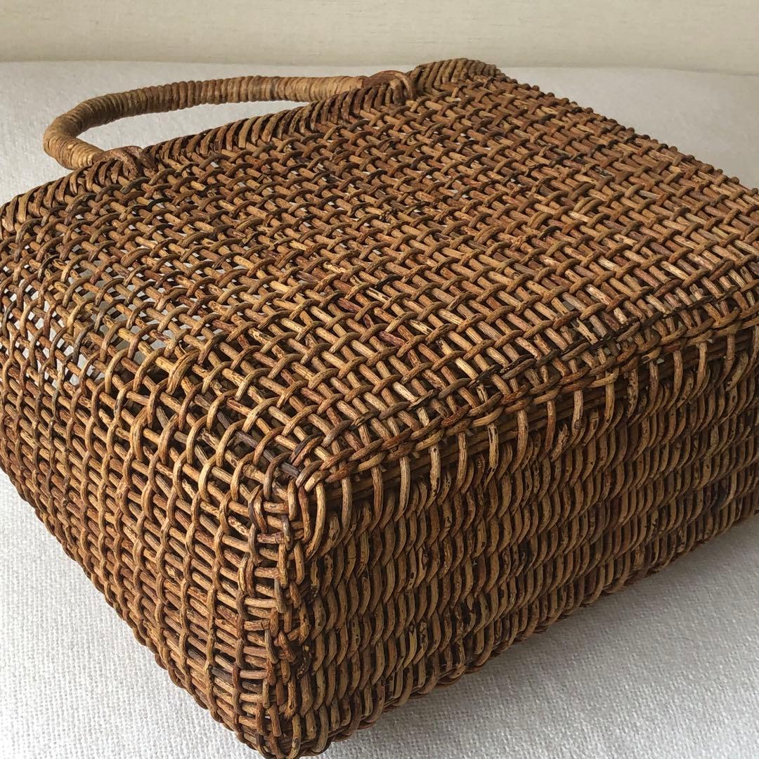 あけび かご カゴバッグ 着物 浴衣 かごバッグ 伝統工芸品 手提げ籠 夏着物