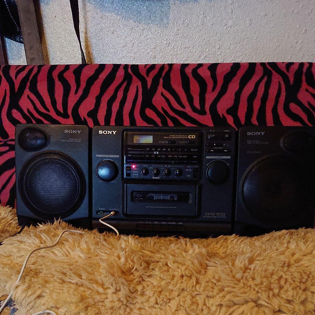 SONY CFD－５１０ ドデカホーン バブルラジカセ Boom Box 美品