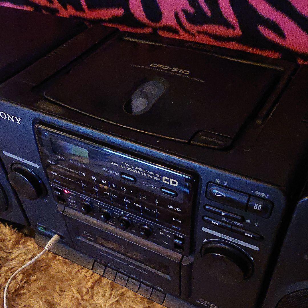 SONY CFD－５１０ ドデカホーン バブルラジカセ Boom Box 美品