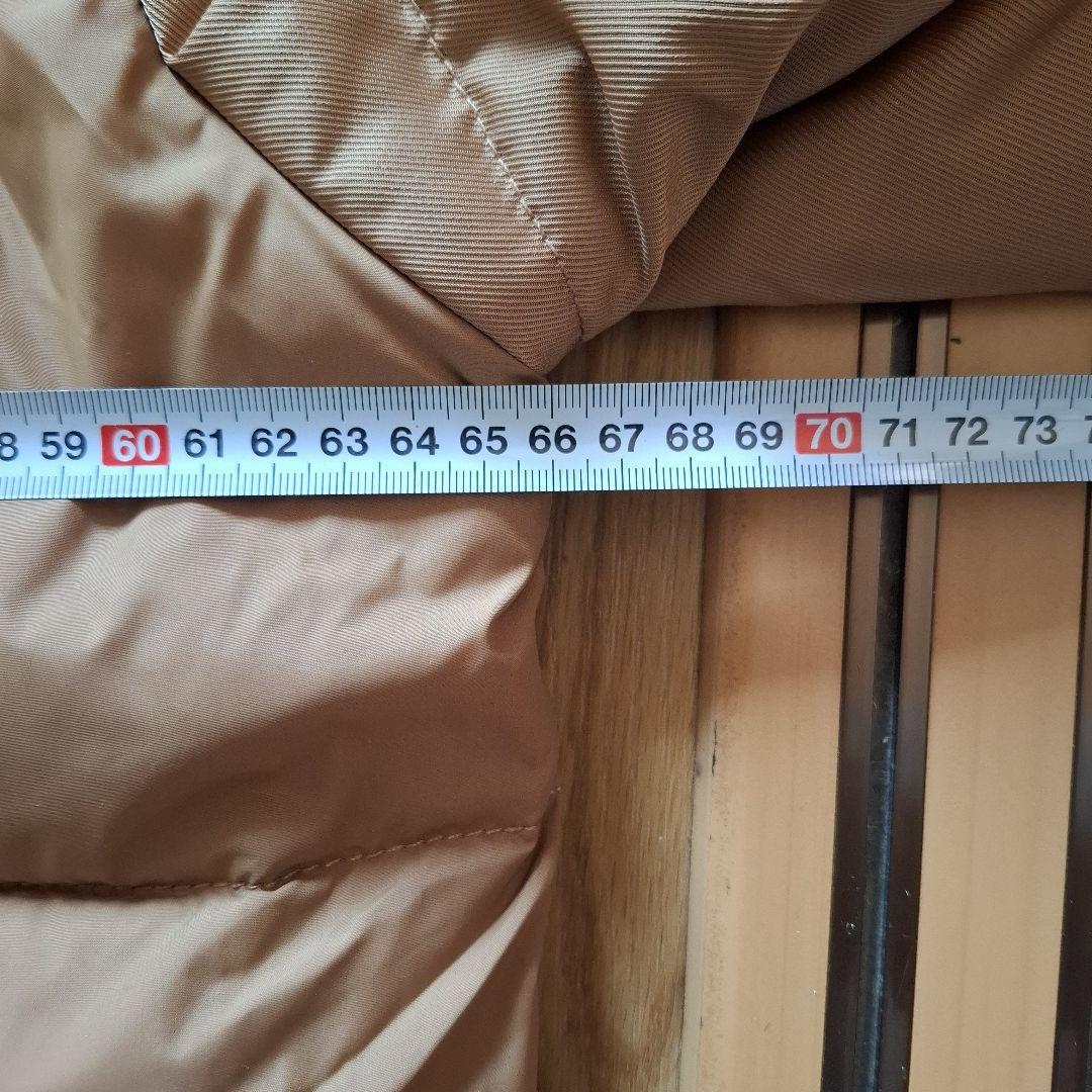   フード付きダウンジャケット ベージュ