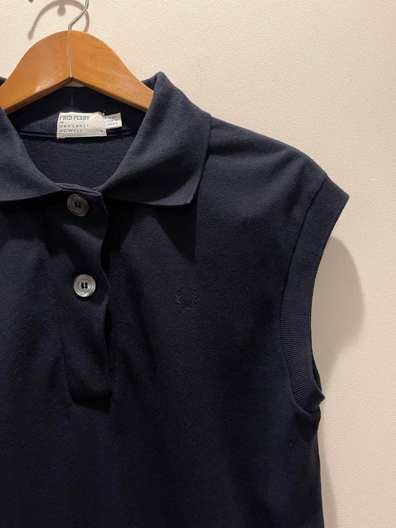 FREDPERRYforMARGARETHOWELLポロシャツ ネイビー 8