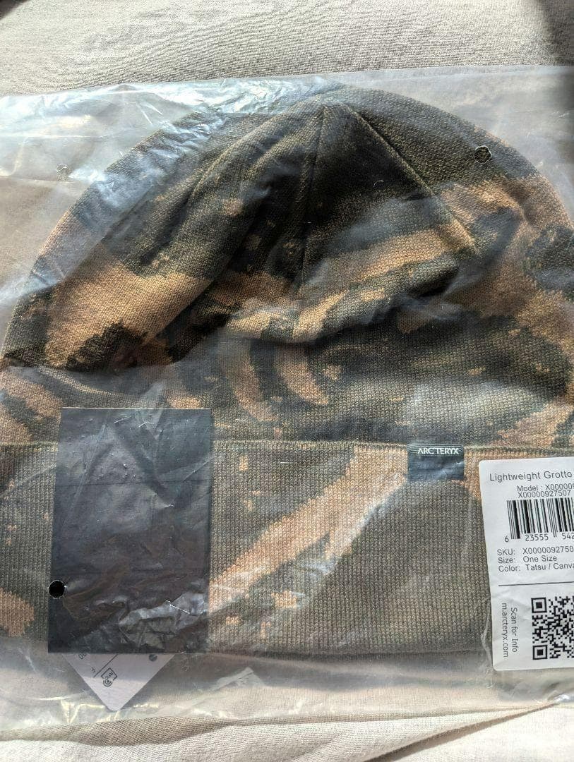 正規品 新品 アークテリクス Beanie ビーニー ニット帽 タグ付 匿名配送