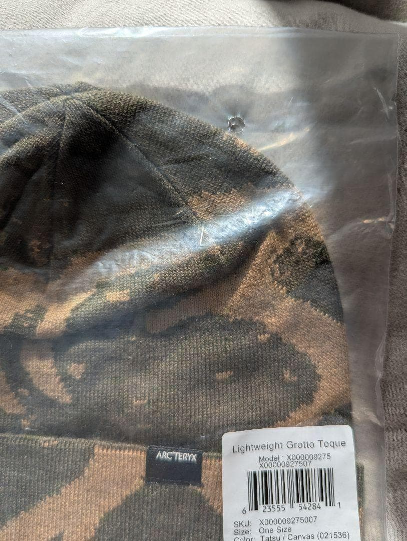 正規品 新品 アークテリクス Beanie ビーニー ニット帽 タグ付 匿名配送