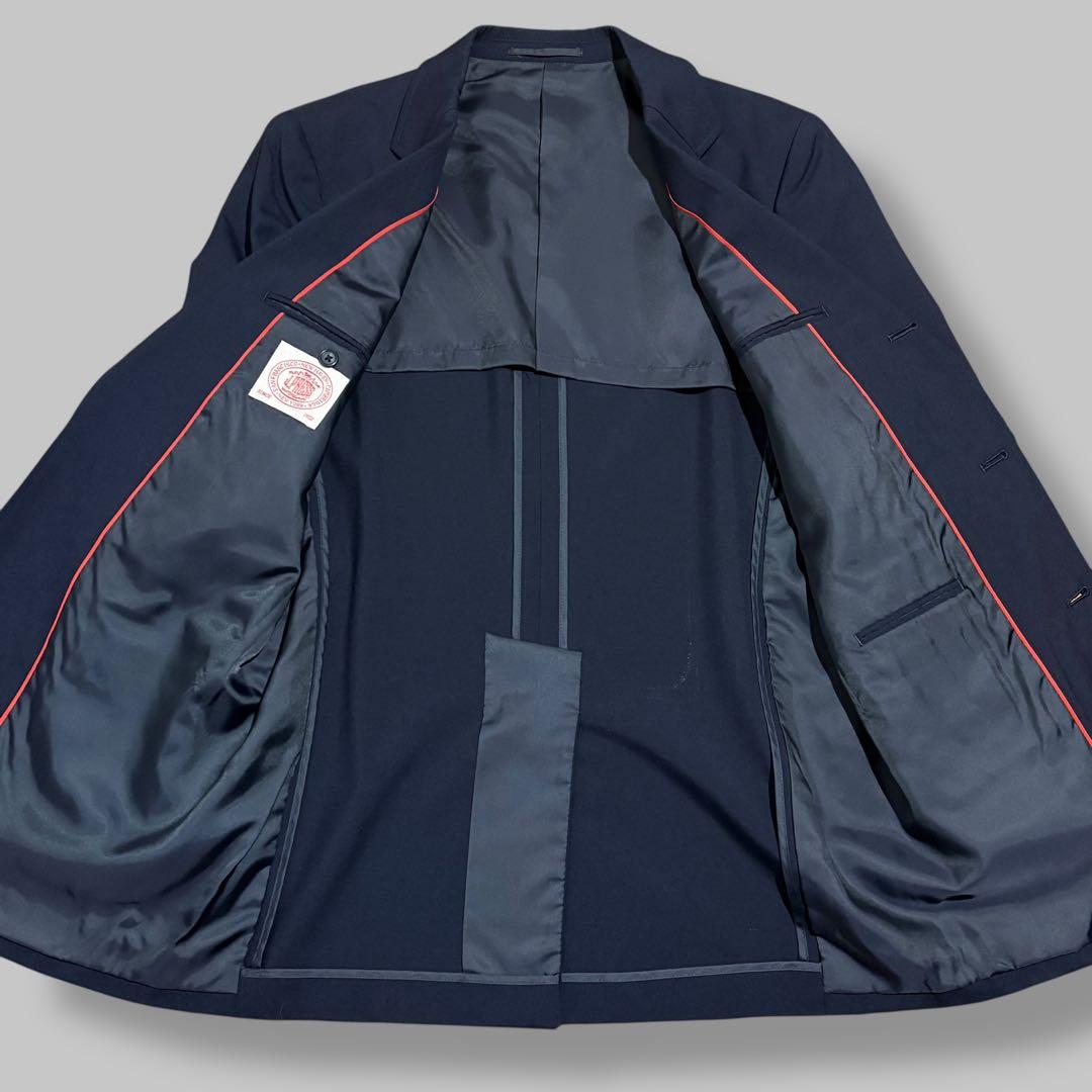 【けん様】J.PRESS テーラードジャケット 紺ブレ 金ボタン 段返り XL