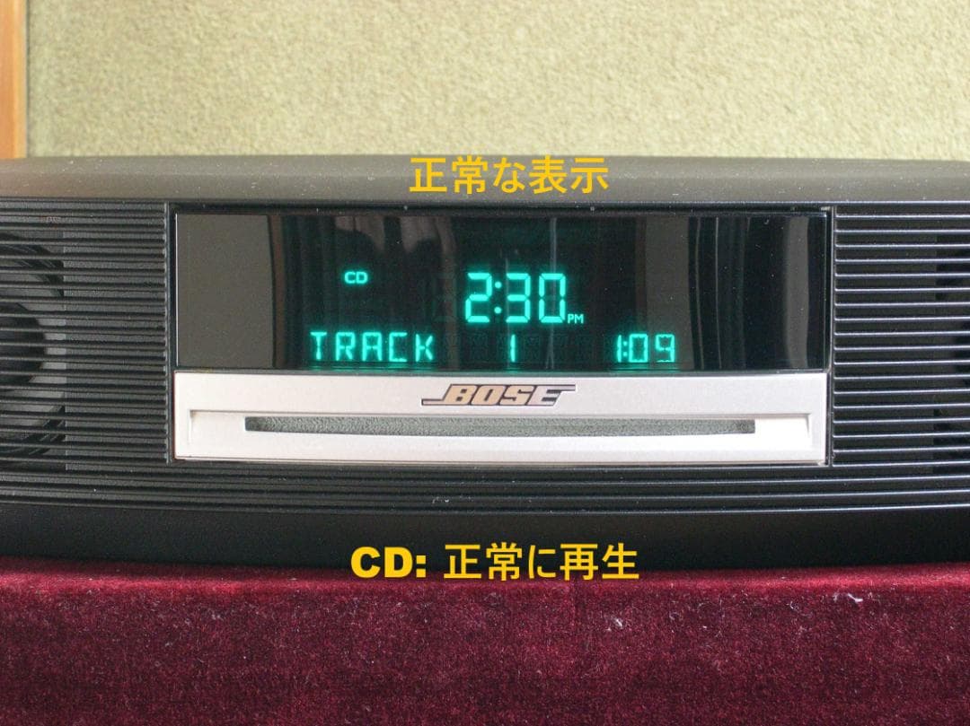 BOSE WAVE MUSIC SYSTEM AWRCCC(ブラック)リモコン付