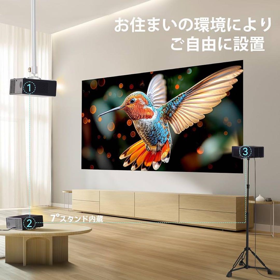 WANBO X5 Pro 4K対応プロジェクター本体