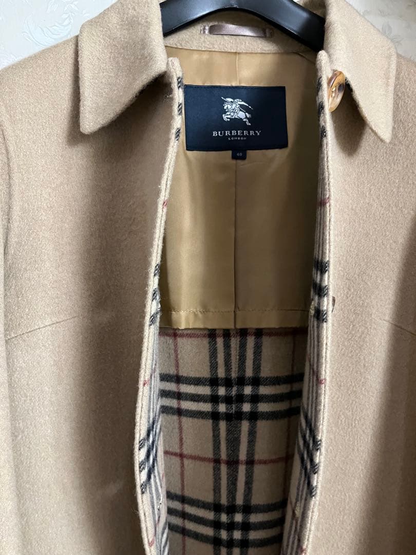 BURBERRY ピーコートベージュ　サイズ:40