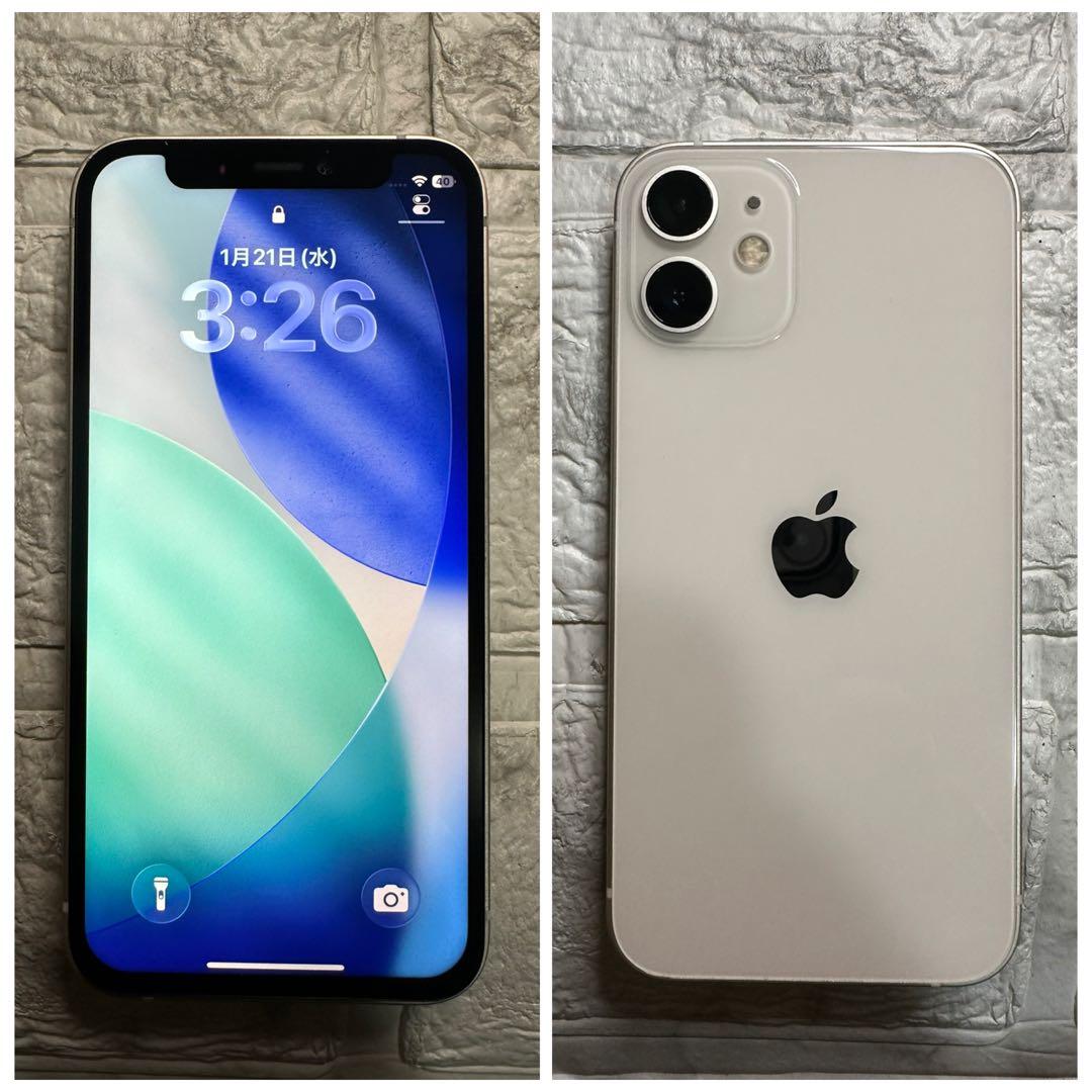 29 iPhone 12mini 128GB 純正BMS新品バッテリー結構綺麗