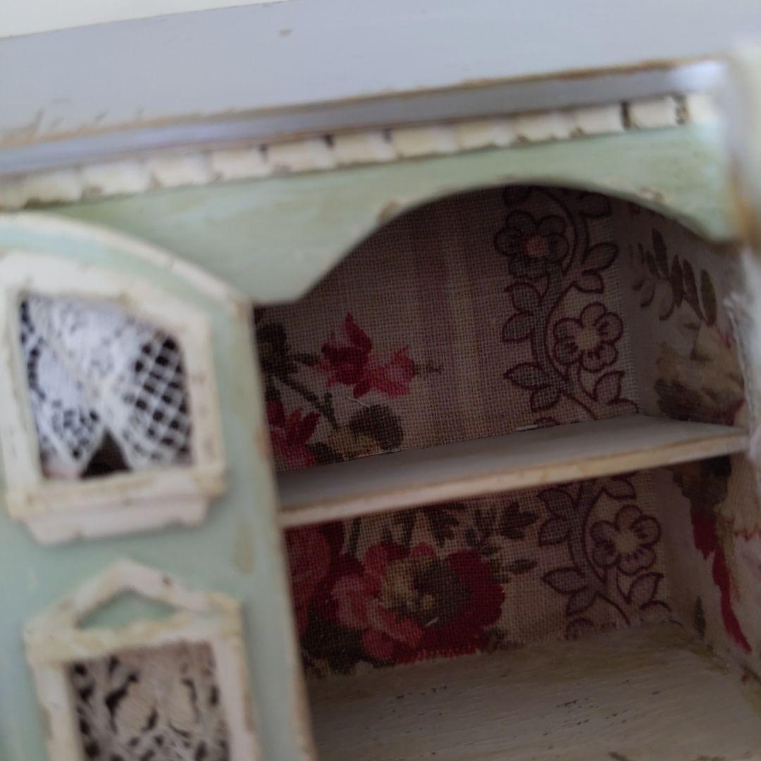 人気作家様　ドール用キャビネット　ドールハウス　ぬいぐるみ