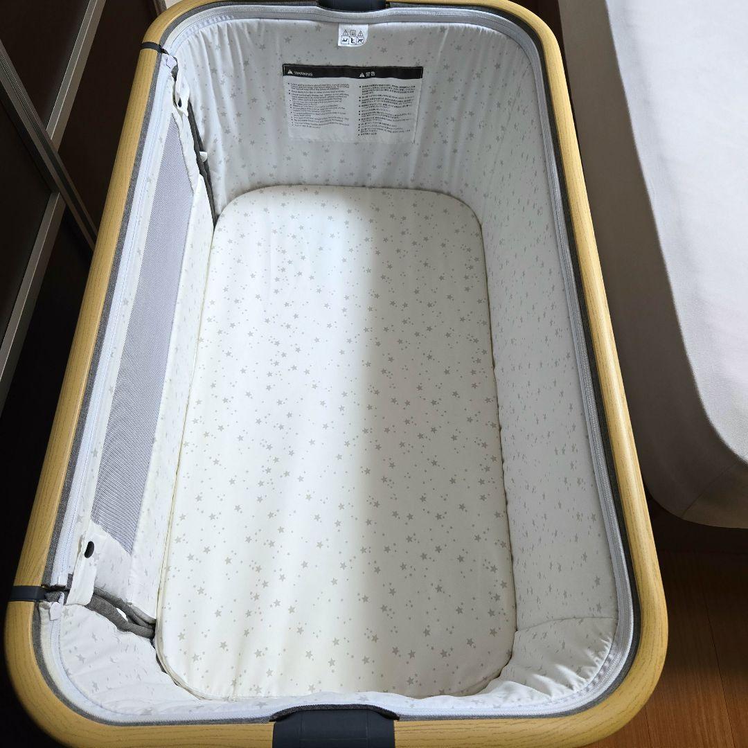 ベビーベッド HZDMJ グレー【説明書・付属品あり】