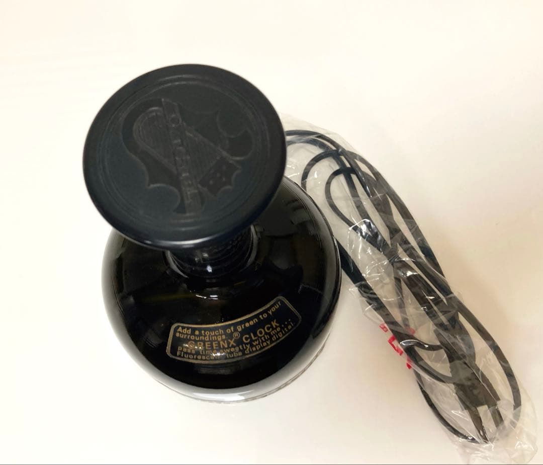 ボトル型デジタル時計　昭和レトロ　ヴィンテージ