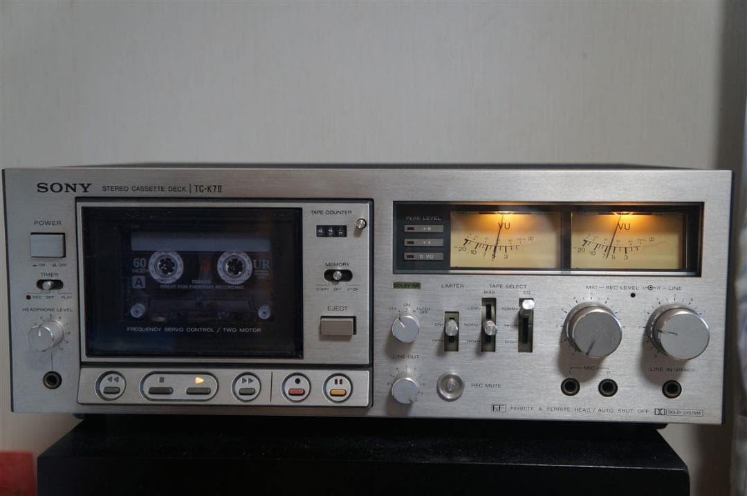 SONY　ソニー　カセットデッキ　ＴＣ－Ｋ７Ⅱ　整備品