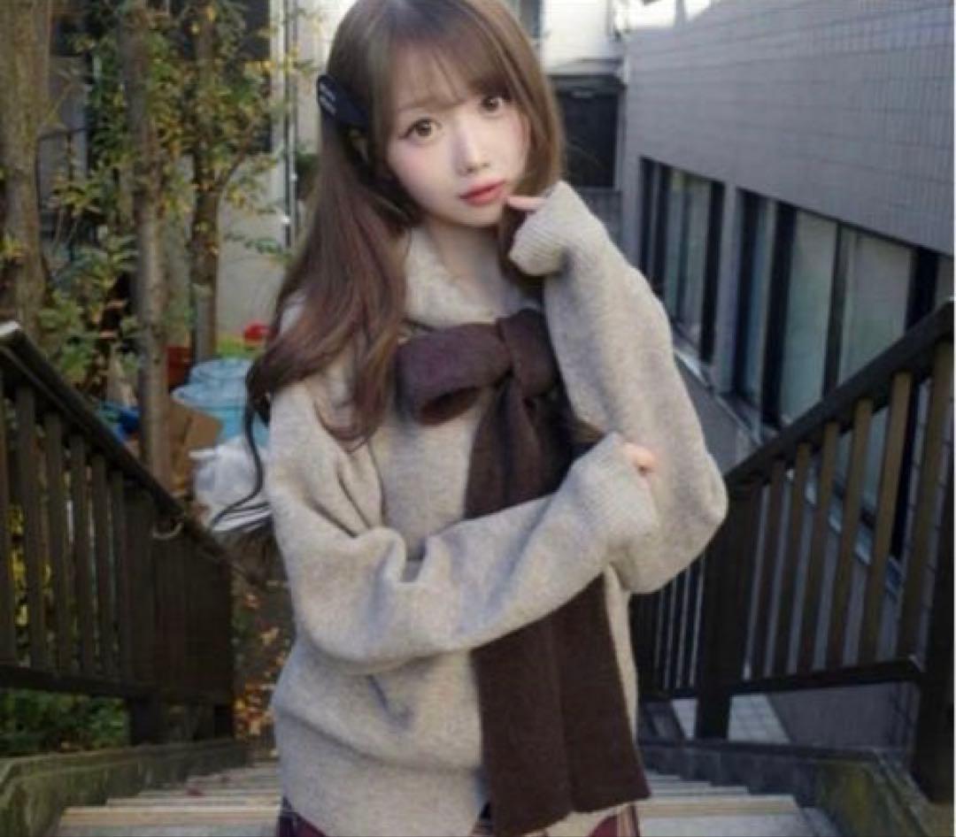 【新品】ZARA フード付きタイベルトニットカーディガン　Sサイズ