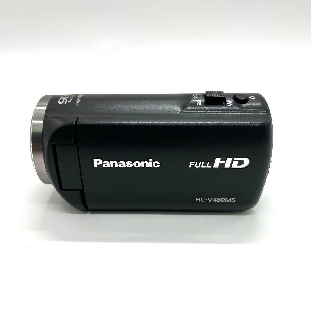 美品 Panasonic HC-V480MS フルHD ビデオカメラ