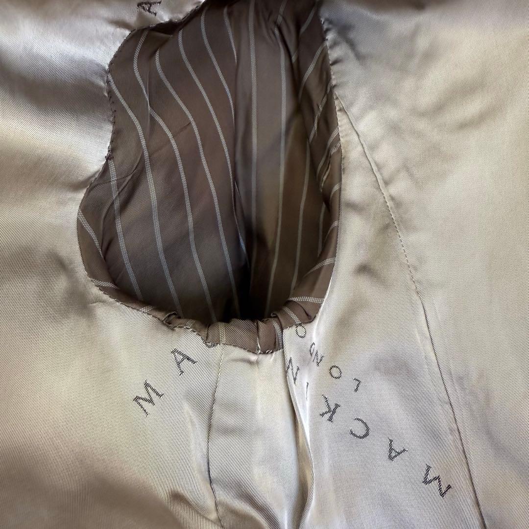 MACKINTOSH LONDON Pコート ベージュ 40 カシミヤ 美品