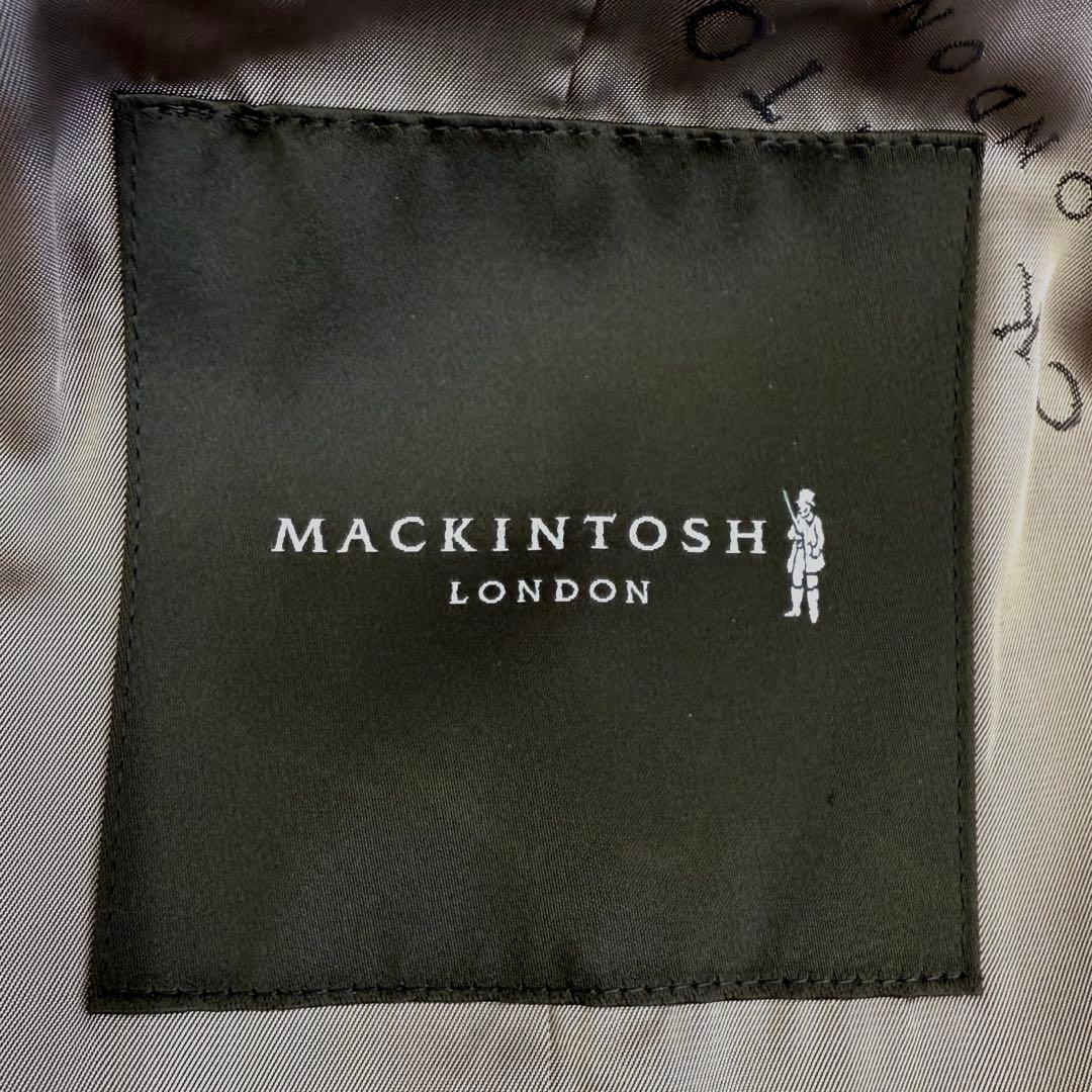 MACKINTOSH LONDON Pコート ベージュ 40 カシミヤ 美品
