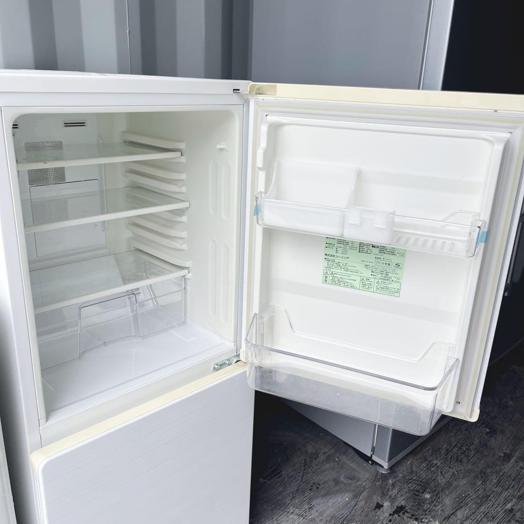 13取付無料！完動品！新生活応援！AQUAコンパクト洗濯機ホワイト冷蔵庫セット