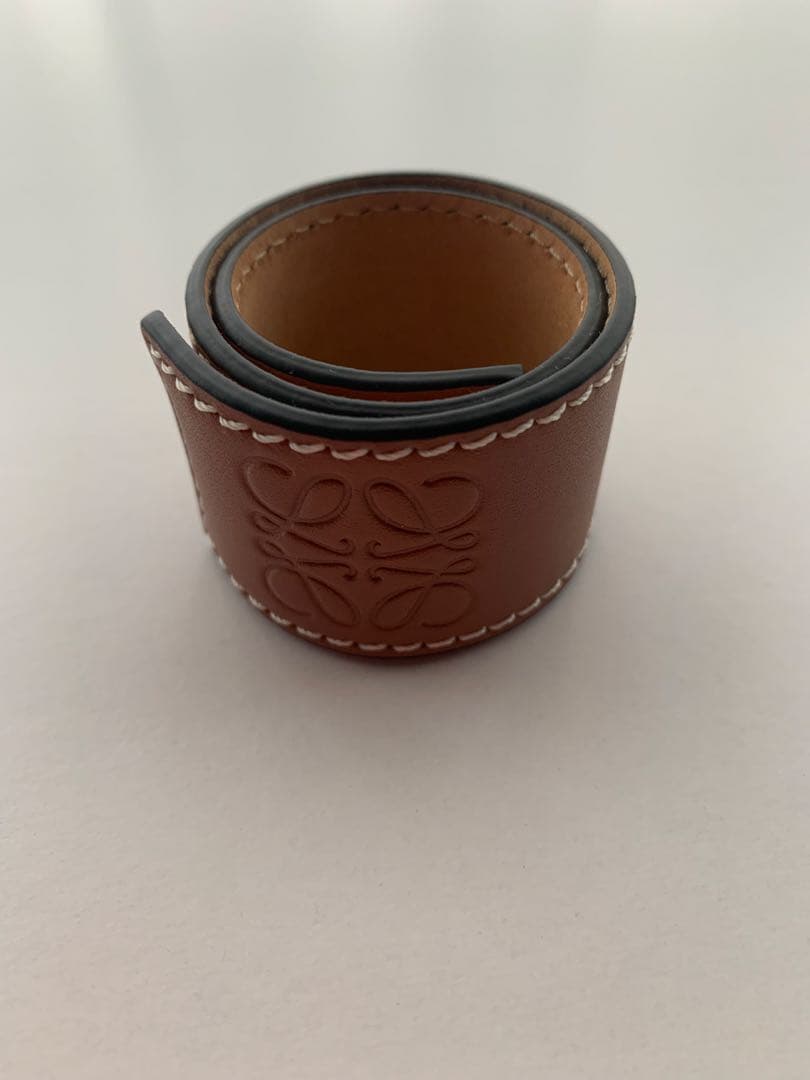 LOEWE ブラウンレザーバングル