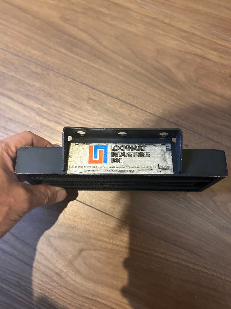 当時物　旧ロコ　LOCKHART オイルクーラー