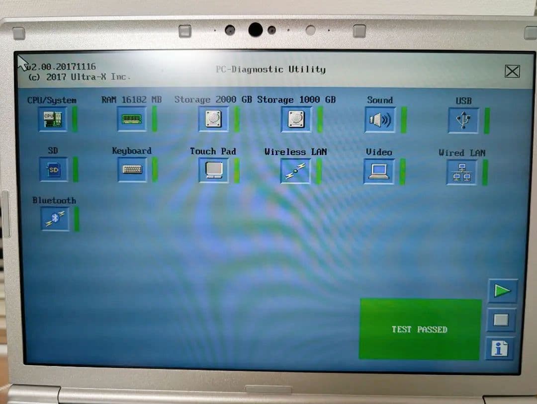レッツノートSV7/プレミアム Core i7/16GB/3TB(SSD)