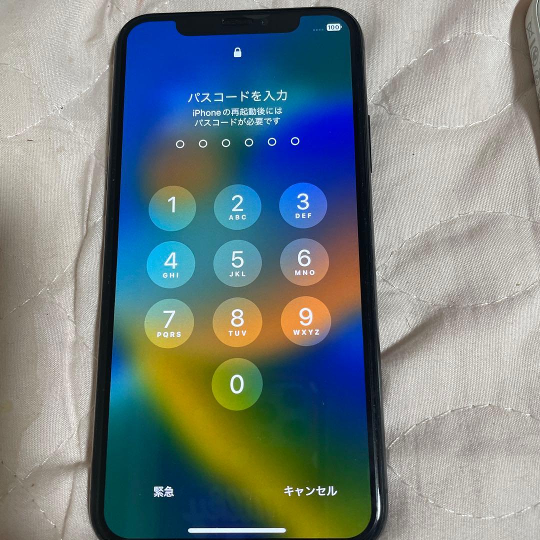 Apple iPhone X256GB ブラック