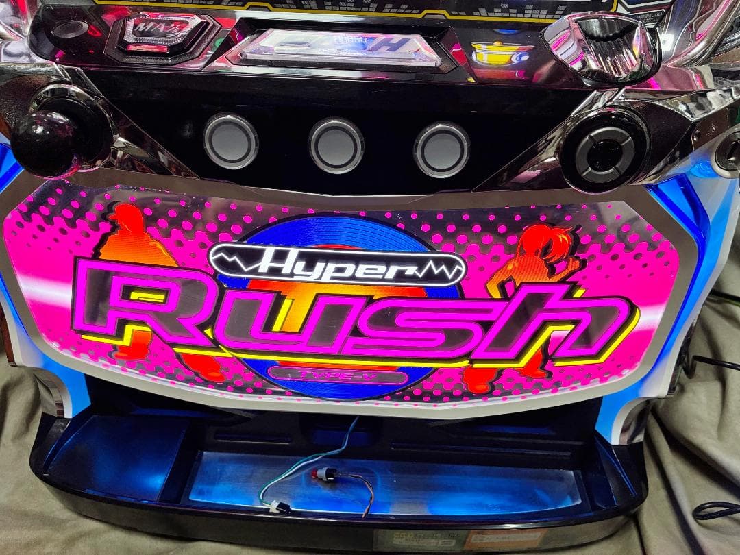 パチスロ Sハイパーラッシュ（データカウンター付属＆不要機付）送料込み