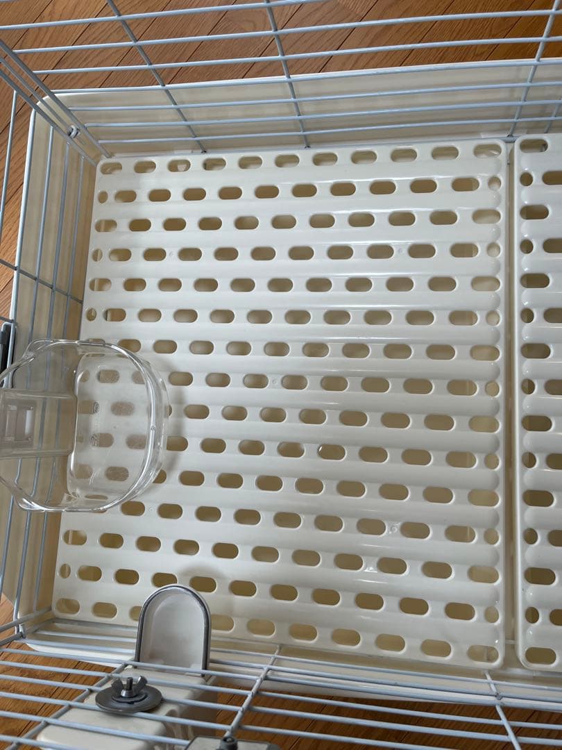 小動物ケージ　イージーホーム80 三晃商会　ホワイトケージ キャスター付き