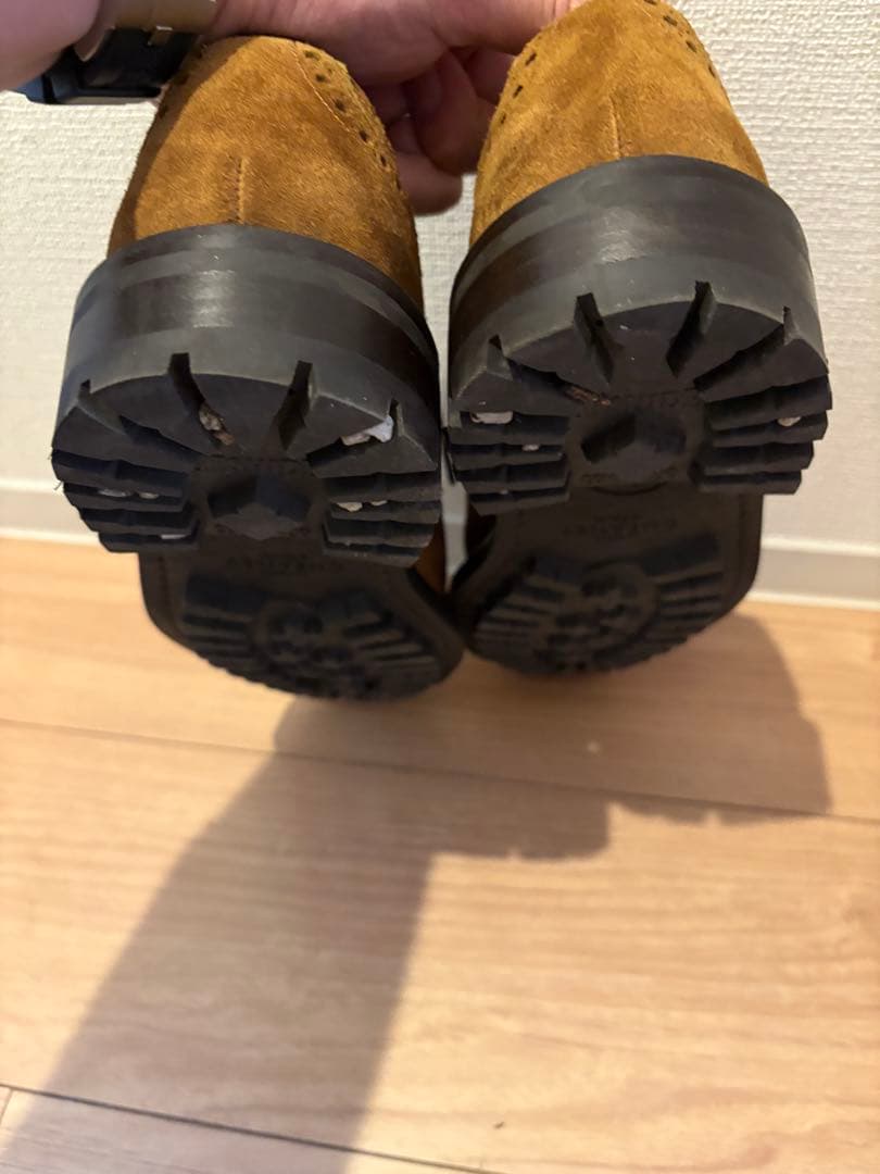 JOSEPH CHEANEY&SONS スウェード生地別注 7ハーフ イギリス製