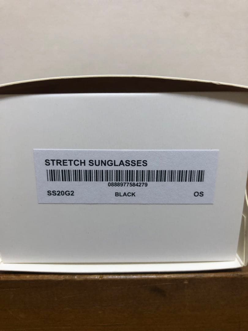 Supreme ブラック サングラス ケース付き