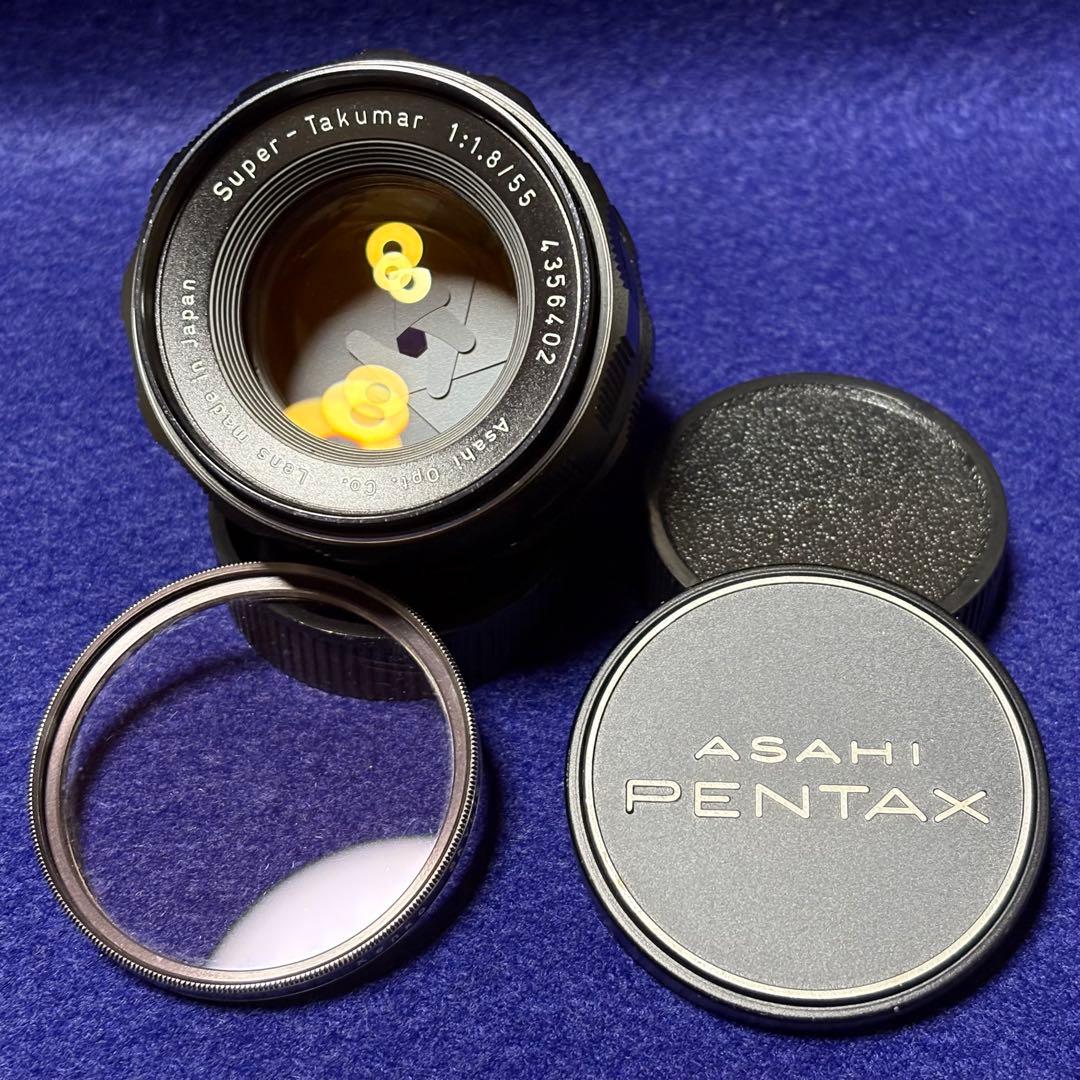 PENTAX Super Takumar 55mm f1.8 後期型 12223
