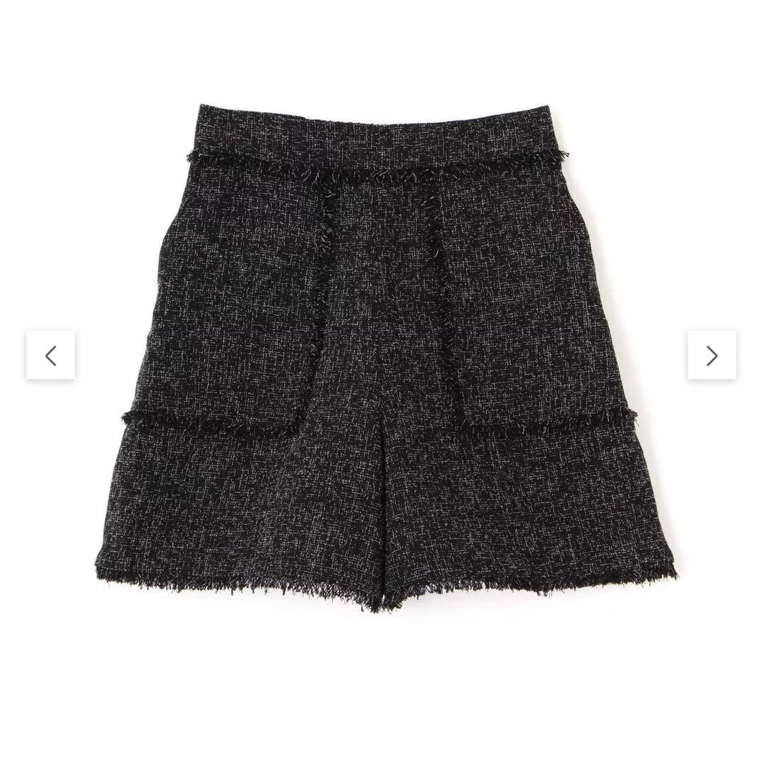 2点セット⭐︎ツイードショートパンツとツィードドッキングニットカーディガン