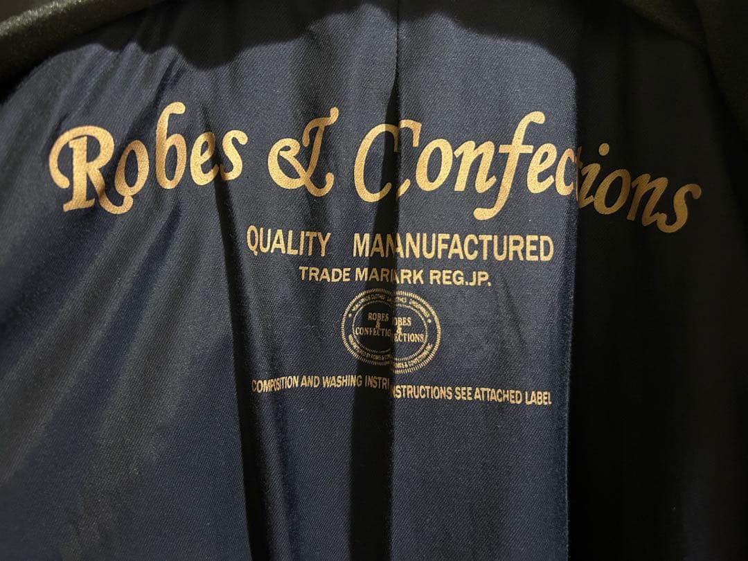 k*u様 Robes＆Confections ネイビー ウール　コート