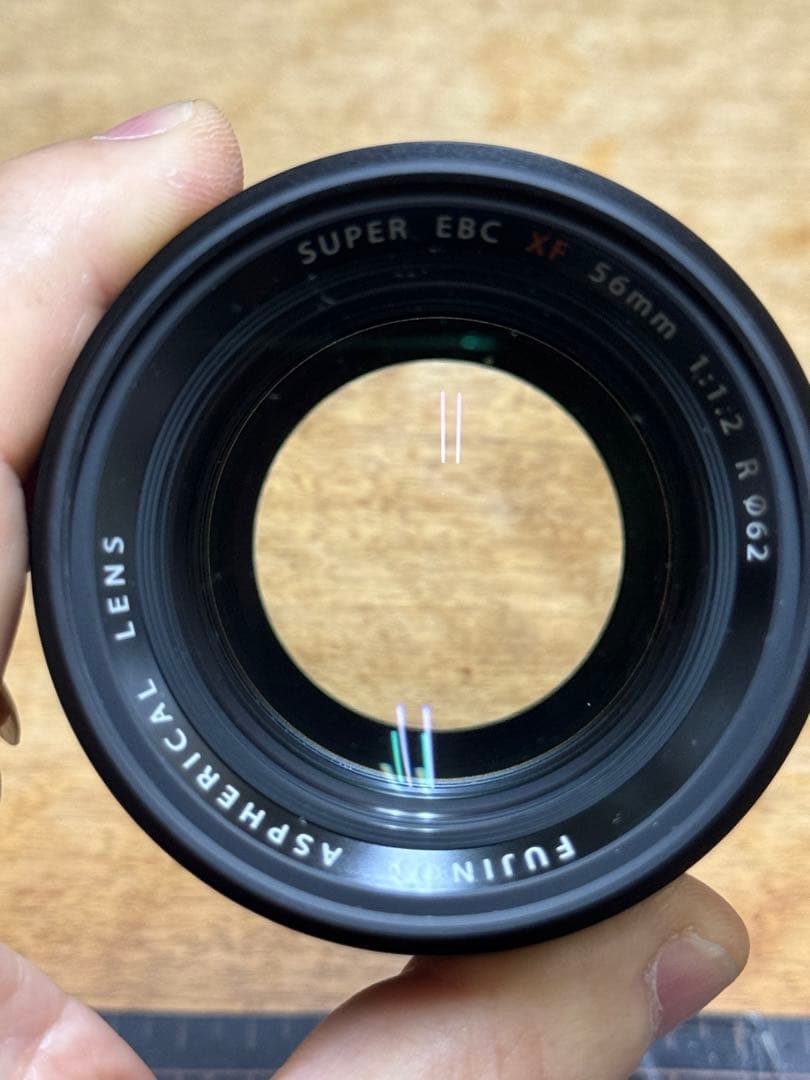 レンズ(単焦点) Fuji film 56mm f1.2 R