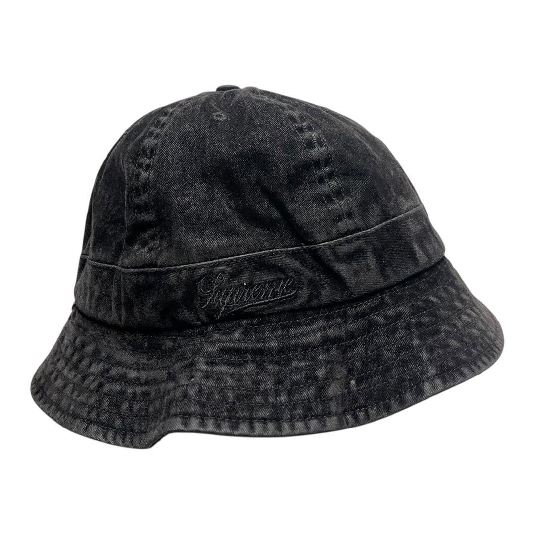 新品 Supreme シュプリーム Velvet Bell Hat 黒 ML