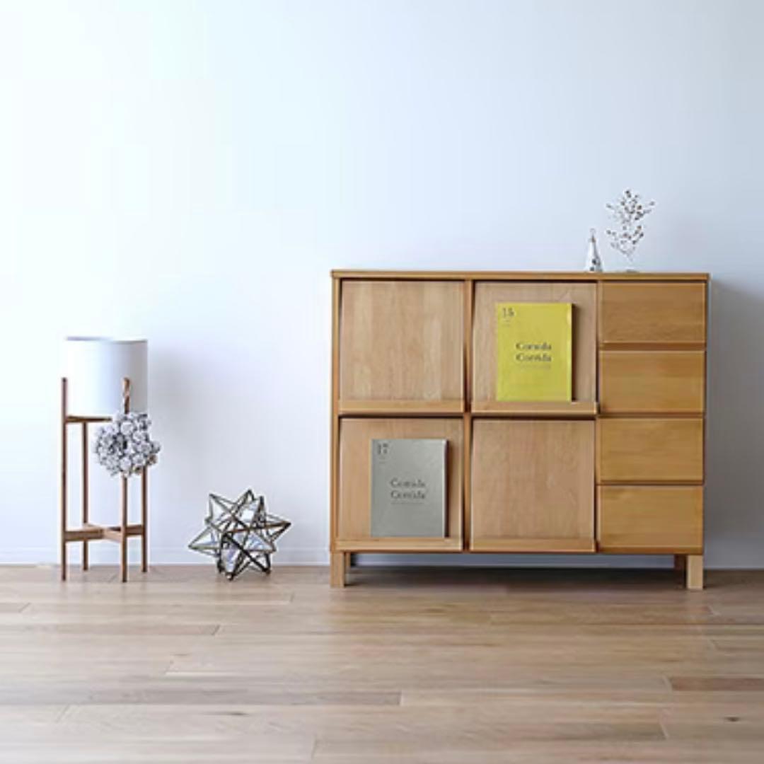 高野木工　ナチュラルマガジンラック