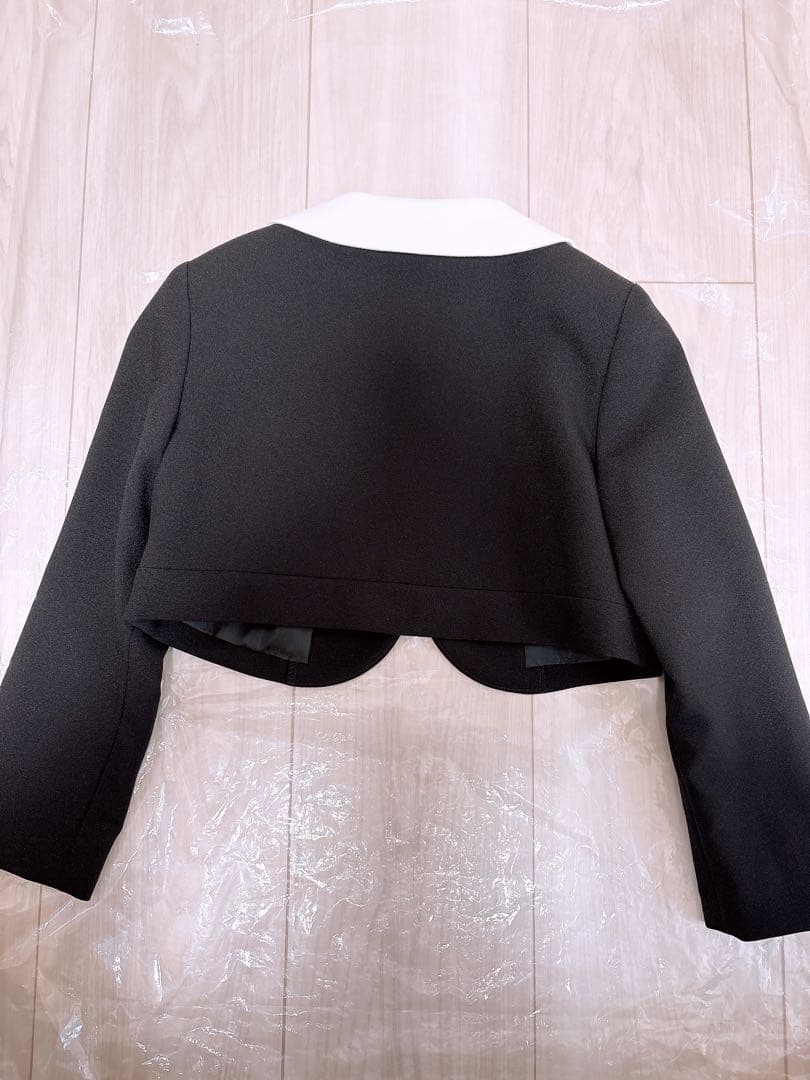 プティマイン120センチ　フォーマル　ワンピースジャケットセット