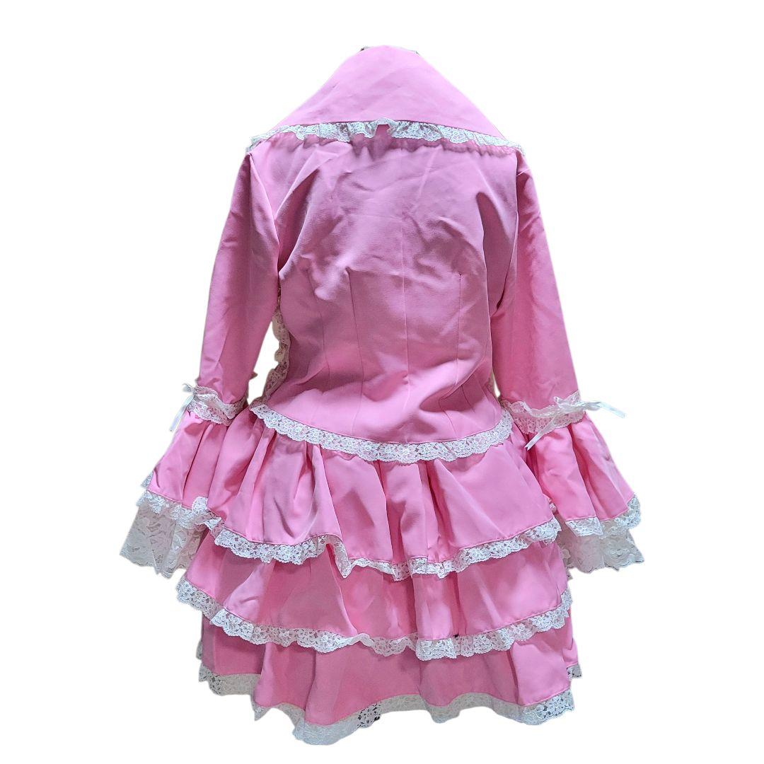 【美品】Good Lockピンク 大えりゴスロリロリータ上下セットYコスプレ衣装