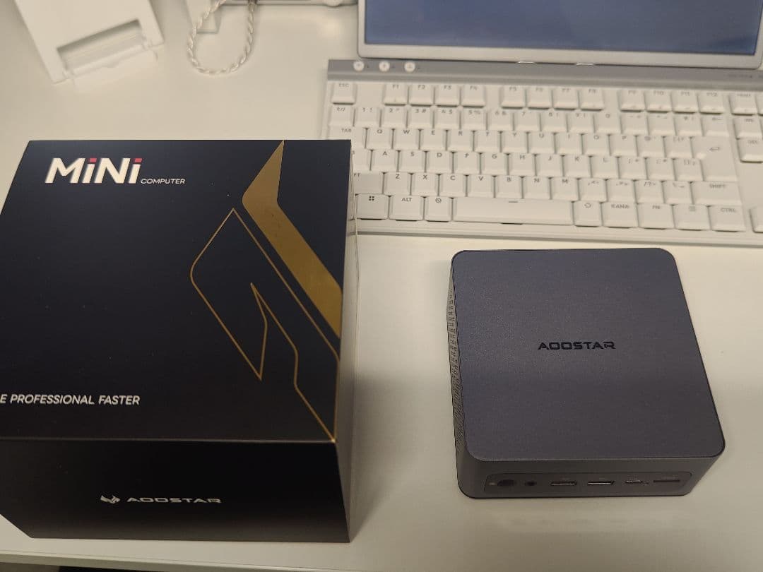 AOOSTAR　G5 ミニPC Ryzen7 5825u 16GB+512GB