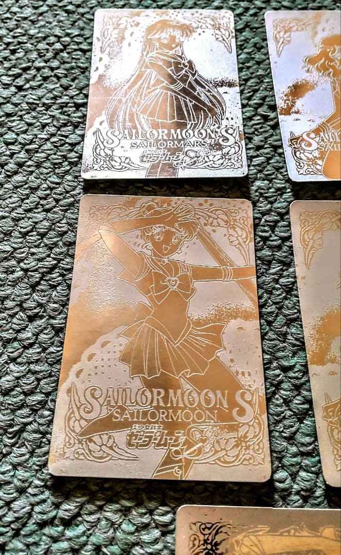 SailorMoonCardセーラームーン カードダス 8枚セット
