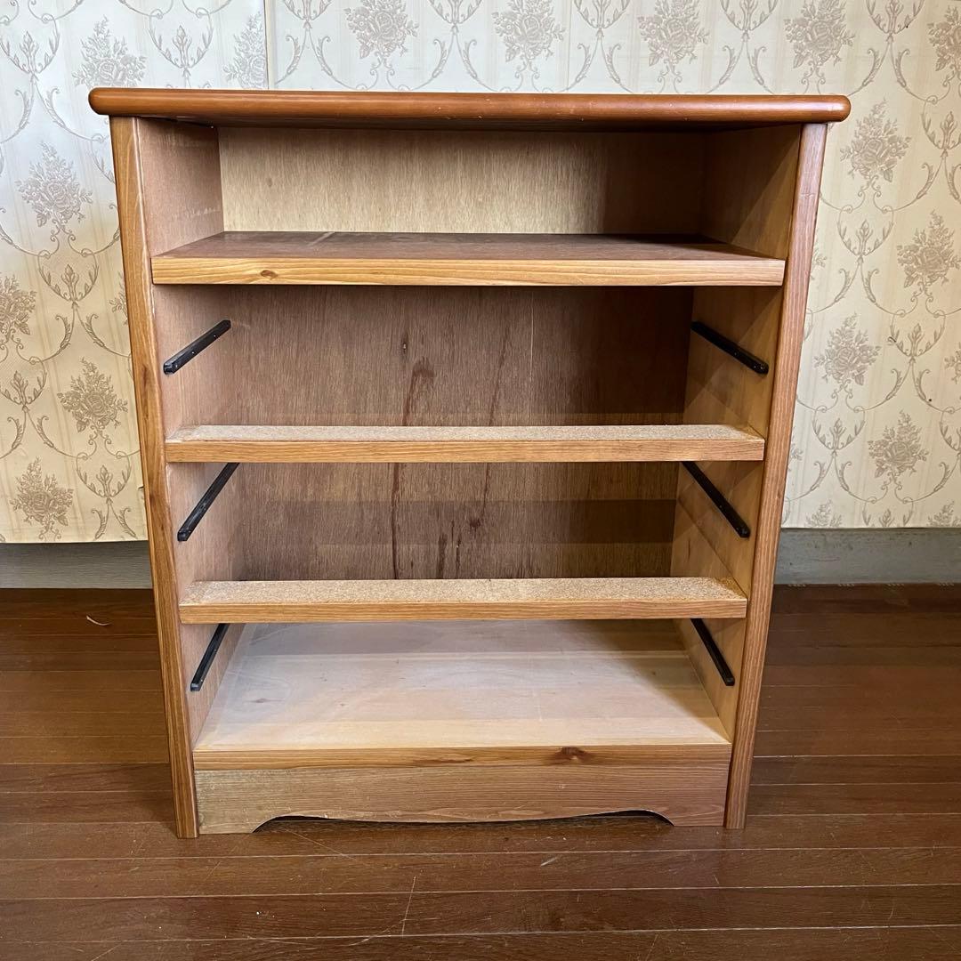 【アンティーク】② 木製 チェスト キャビネット 4杯 収納棚 箪笥 北欧レトロ