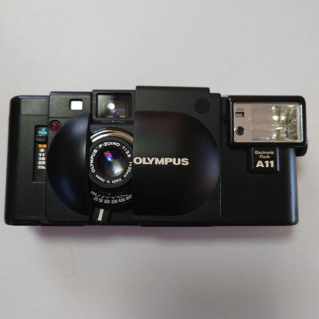 OLYMPUS XA フィルムカメラ A11フラッシュ付き ジャンク