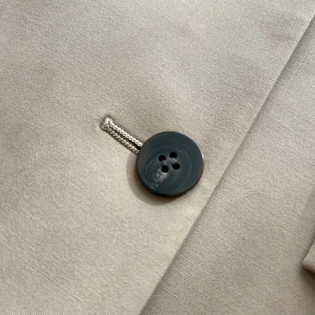 【美品】セオリー ダブルブレスト テーラードロングジャケット サイズ6