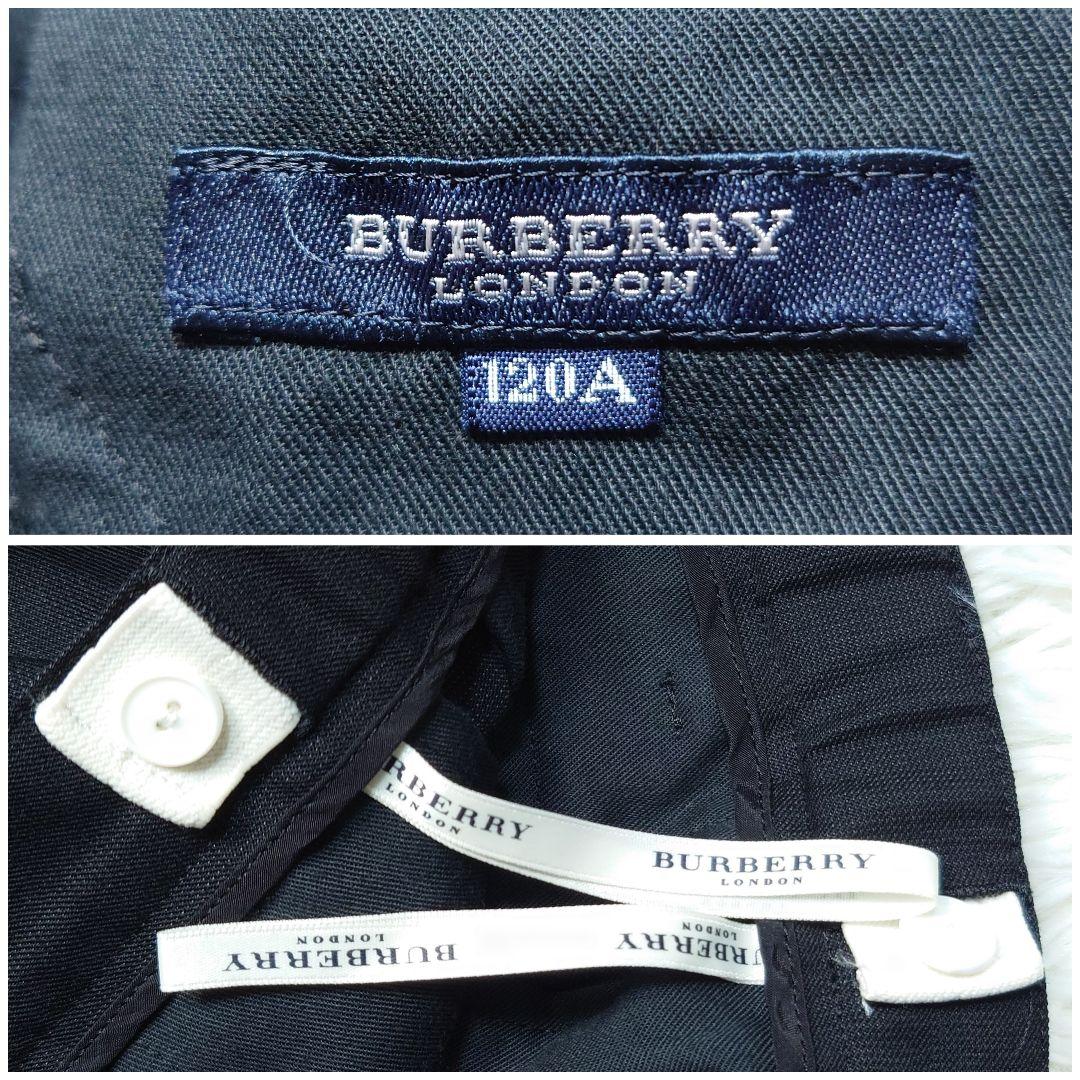 ✩美品✩ バーバリーロンドン フォーマル スーツ キッズ 男の子 シルク混