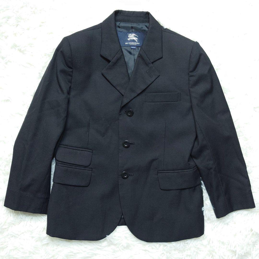 ✩美品✩ バーバリーロンドン フォーマル スーツ キッズ 男の子 シルク混